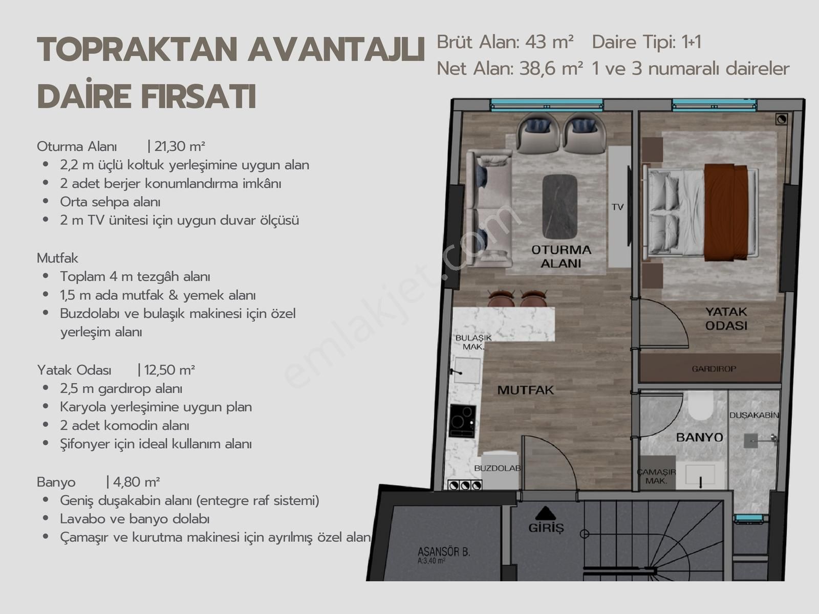 Altınbaş Emlak'tan Yeni Hastane Civarı Yatırımlık Daireler - Görsel 3