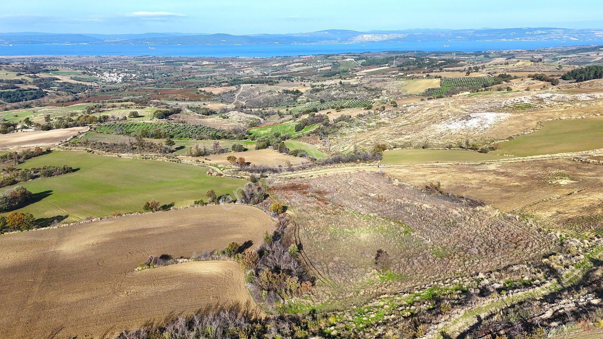 Çanakkale Merkez Kızılkeçilide Boğaz Ve Deniz Manzaralı Tarla - Görsel 27