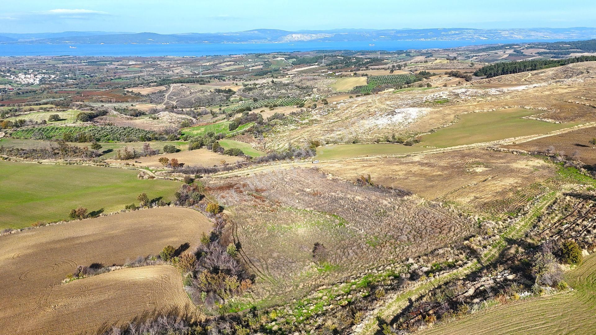 Çanakkale Merkez Kızılkeçilide Boğaz Ve Deniz Manzaralı Tarla - Görsel 28