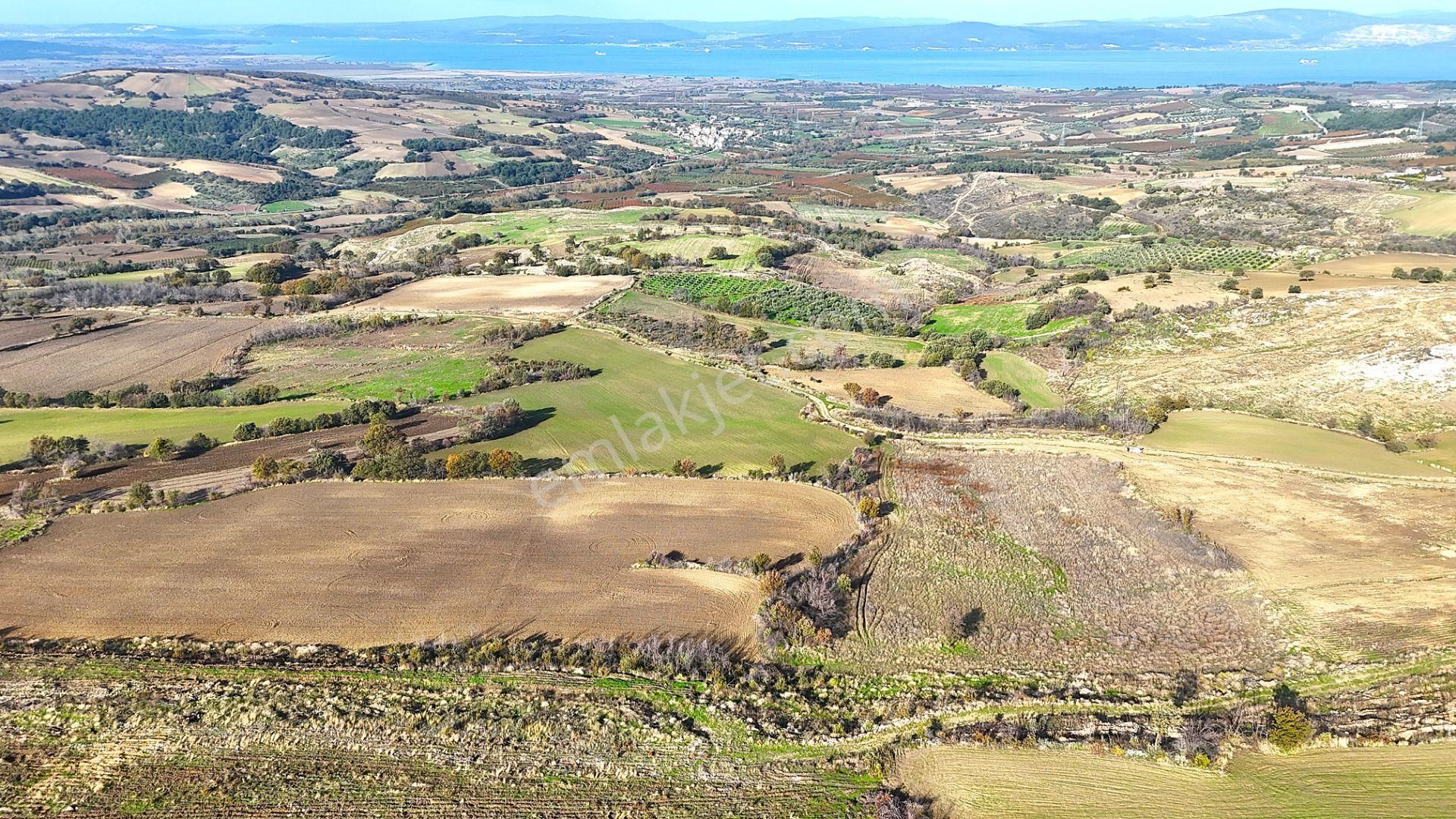 Çanakkale Merkez Kızılkeçilide Boğaz Ve Deniz Manzaralı Tarla - Görsel 4