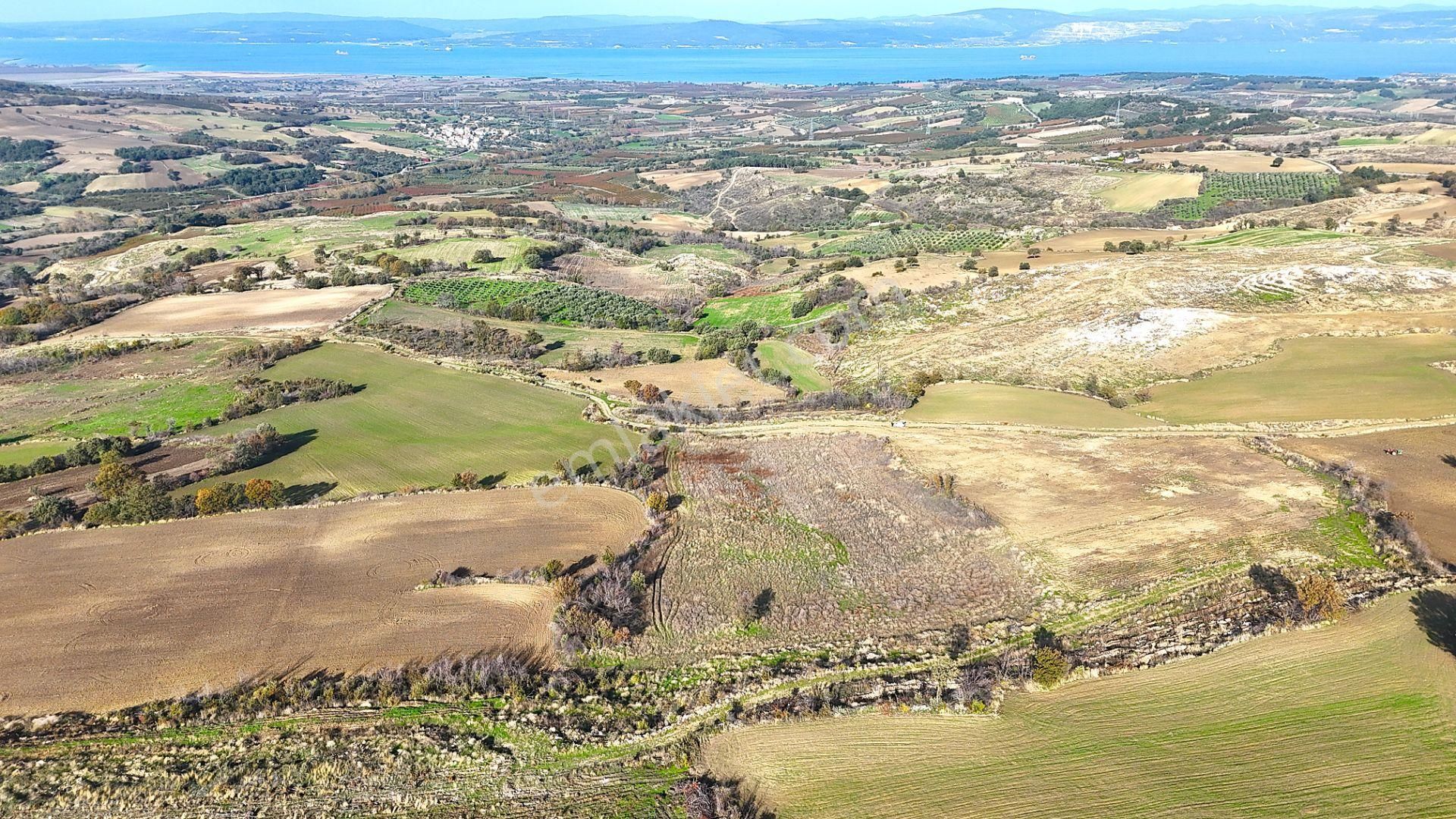 Çanakkale Merkez Kızılkeçilide Boğaz Ve Deniz Manzaralı Tarla - Görsel 7