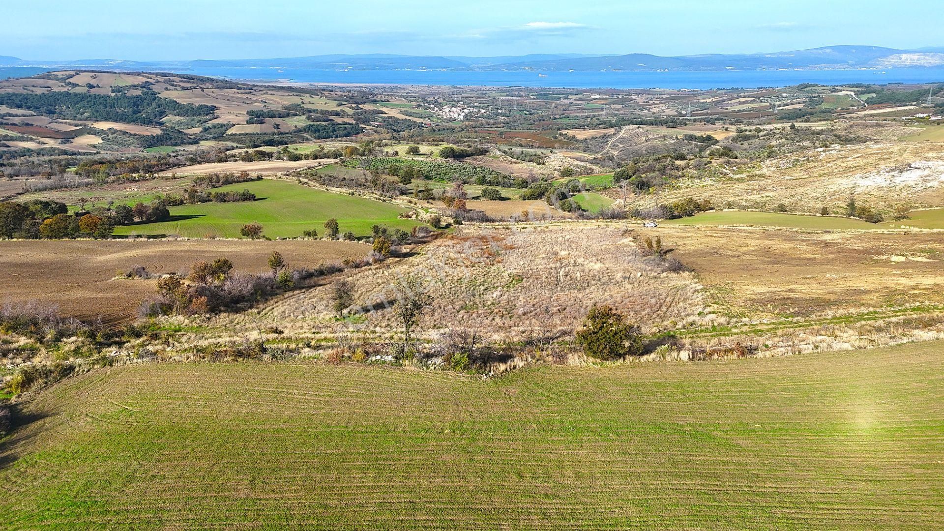 Çanakkale Merkez Kızılkeçilide Boğaz Ve Deniz Manzaralı Tarla - Görsel 29