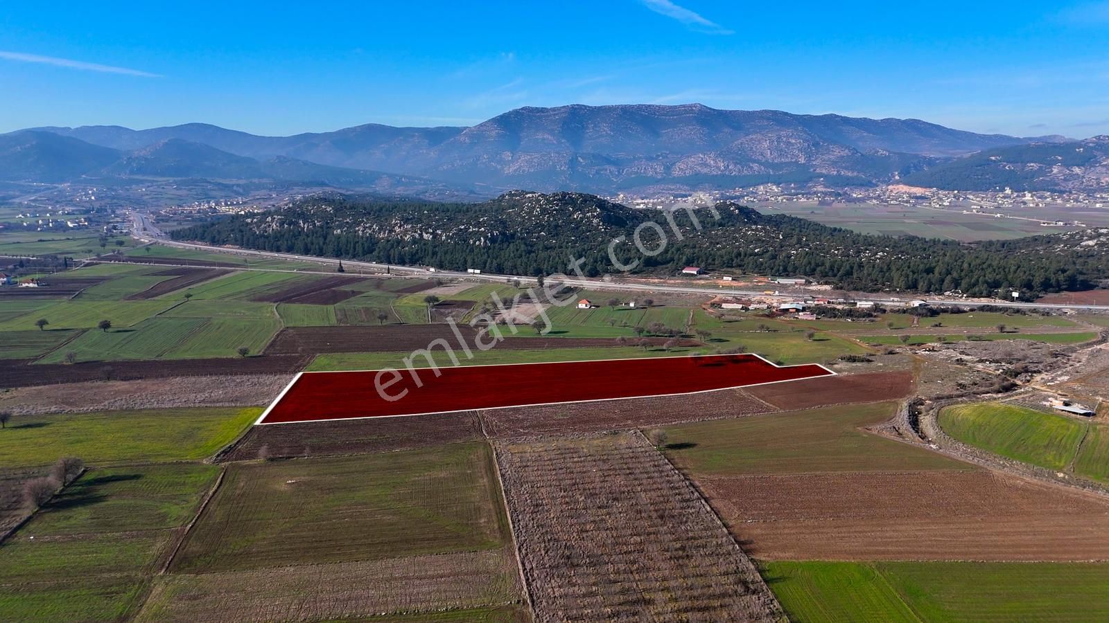 Döşemealtı Dağbeli'nde Yola Yakın 17.889 M2 Tek Tapu Tarla - Görsel 19