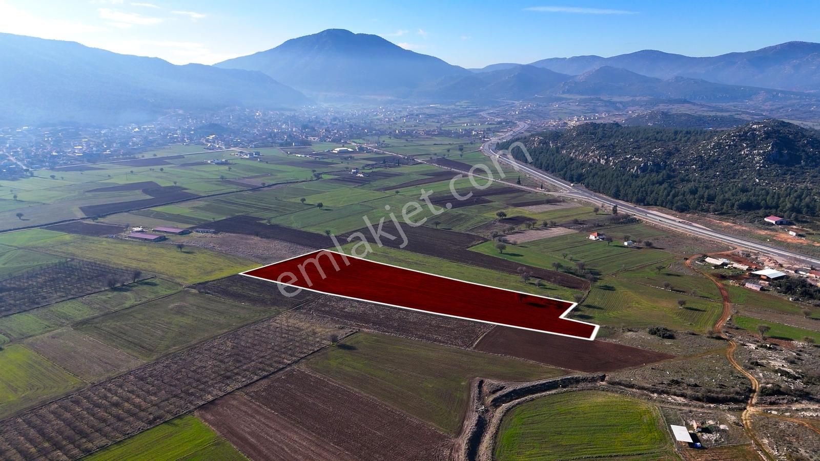 Döşemealtı Dağbeli'nde Yola Yakın 17.889 M2 Tek Tapu Tarla - Görsel 23