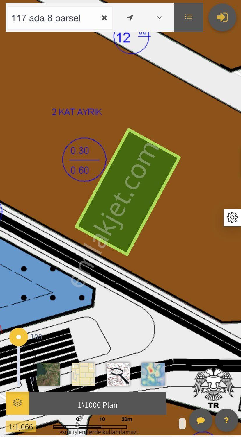 (yenibahçe) Resil Mah. 2.100 M2 İmarlı Arsa - Görsel 3