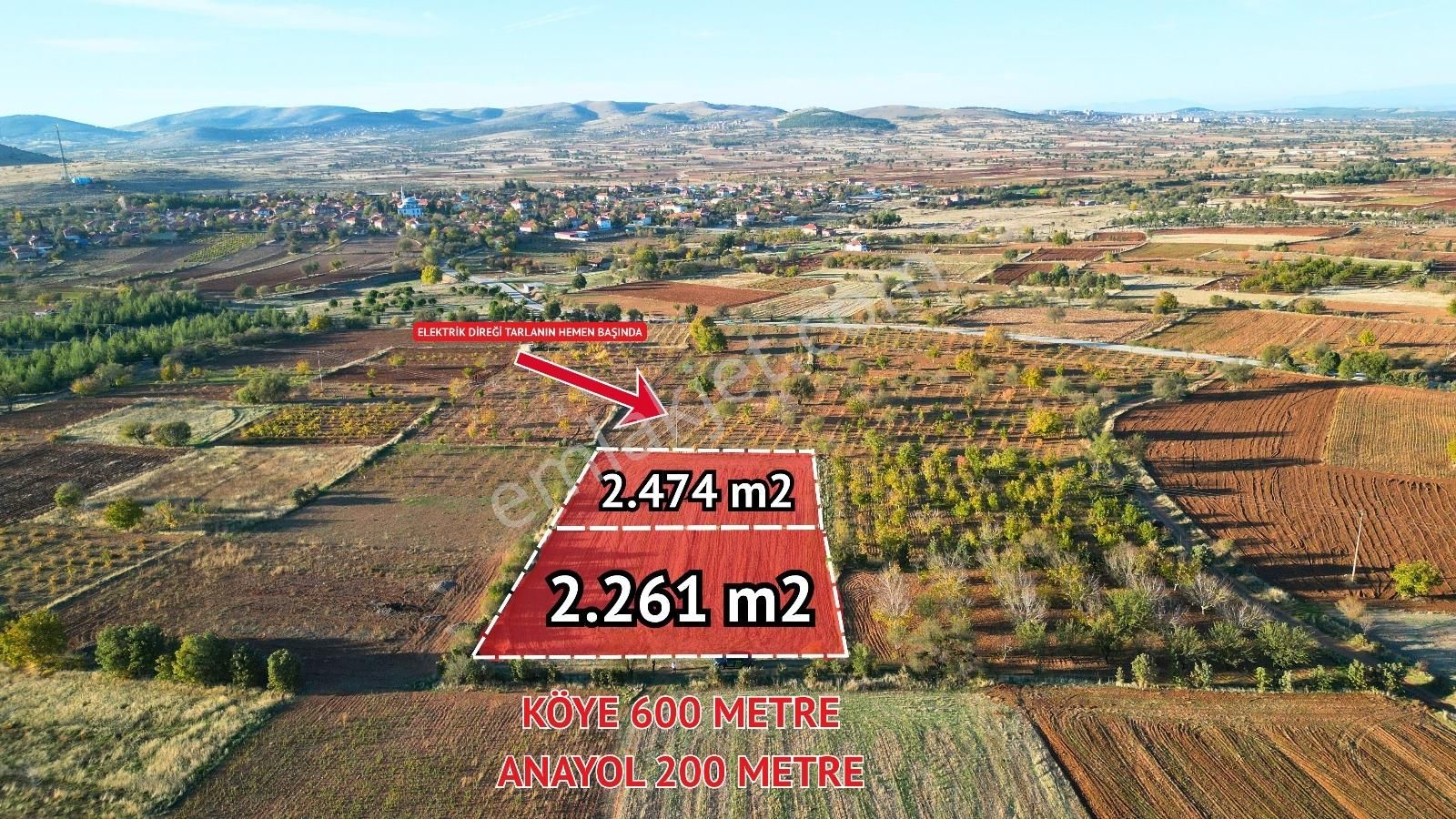 Emlak Pazarlama A.ş'den Bekilli Sırıklı Mah.bağ Köye 600 Metre - Görsel 6