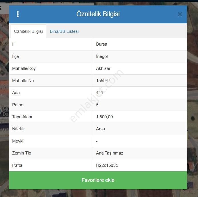 Ulucan'dan İnegöl Akhisar Mahallesinde Köşe Parsel - Görsel 3