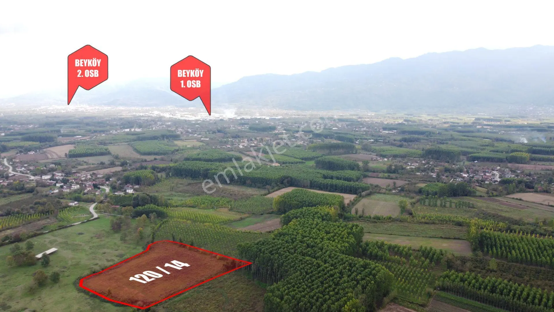 Bataklı Çiftlik Köyü | Otobanın Dibinde 15.718 M2 Satılık Tarla - Görsel 3