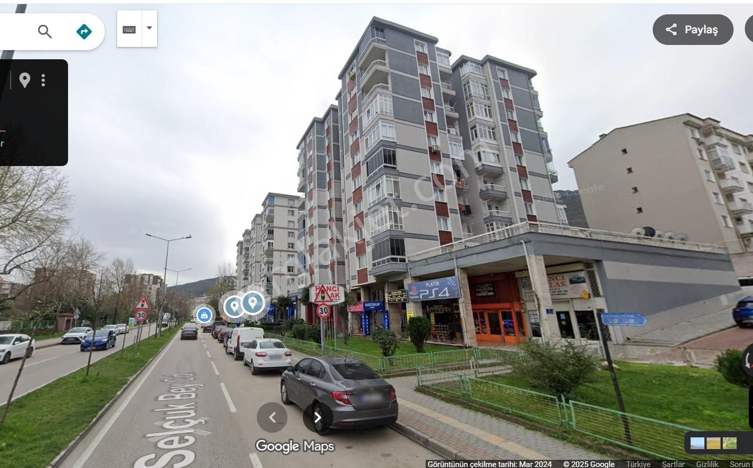 Bursa Yıldırım Mesken Sitelerde Satılık 3+1 Saire