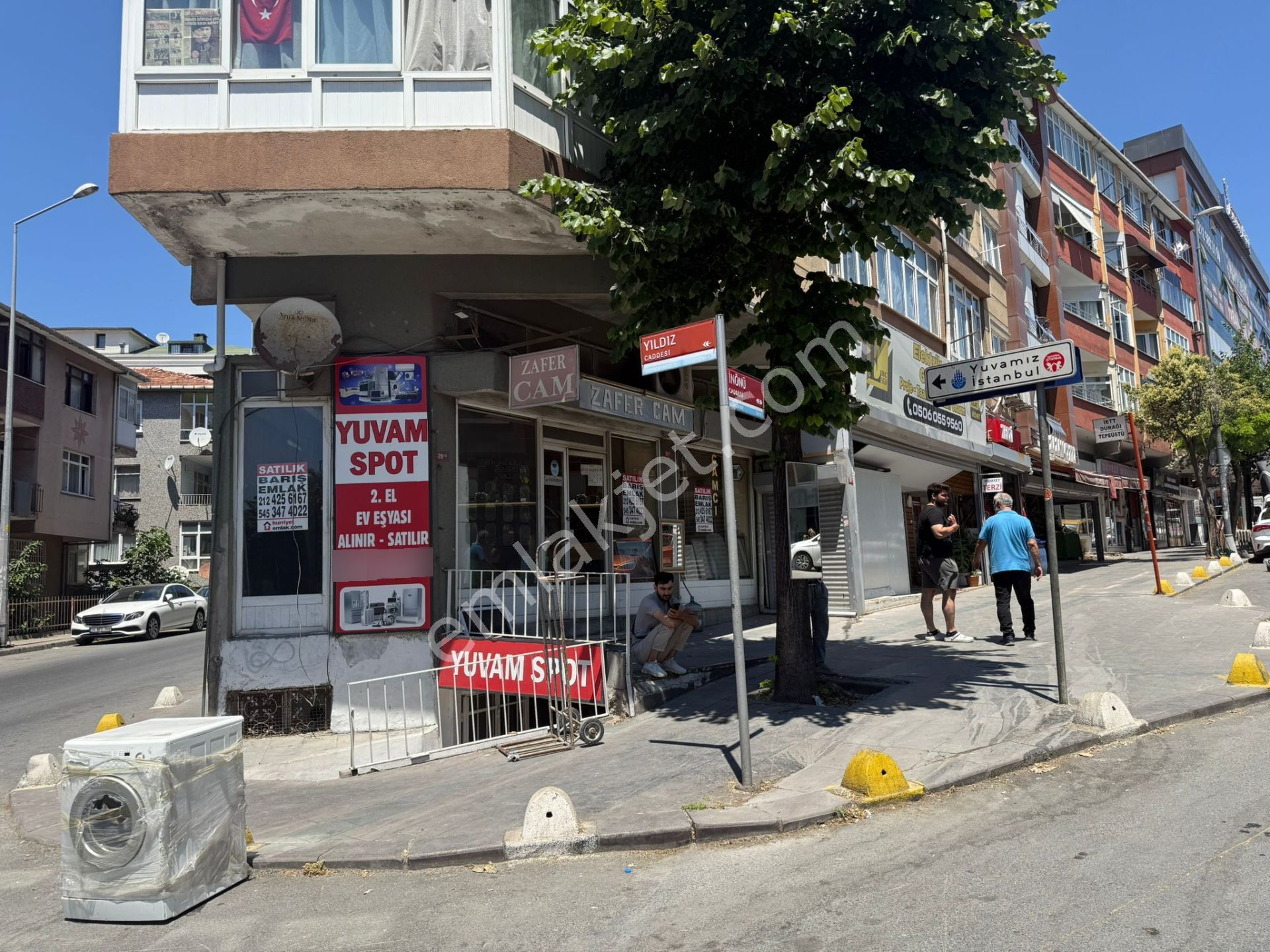 Barış'tan Tepeüstü Merkezde Cadde Üzeri Çift Katlı Köşe Dükkan - Görsel 12