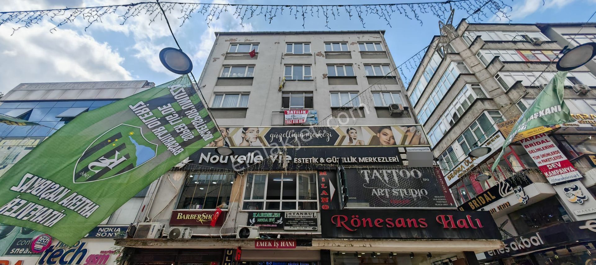 İzmit Merkez Fethiye Caddesi Emek İş Hanı Kiralık İş Yeri Ofis - Görsel 2