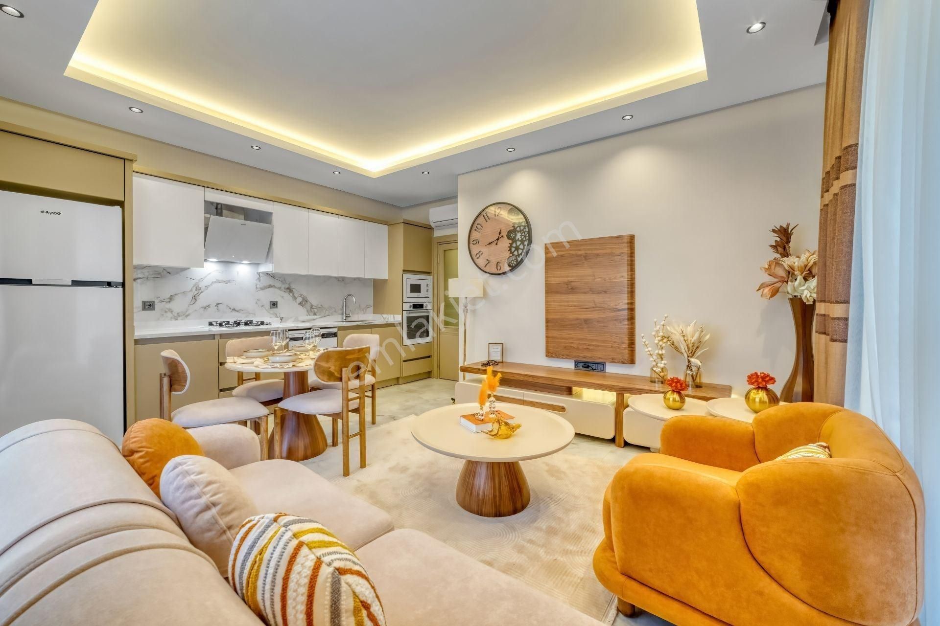 Alanya Merkez Güllerpınarı’nda | Sosyal Alanlı Sitede 2+1 Satılık Daire - Görsel 2