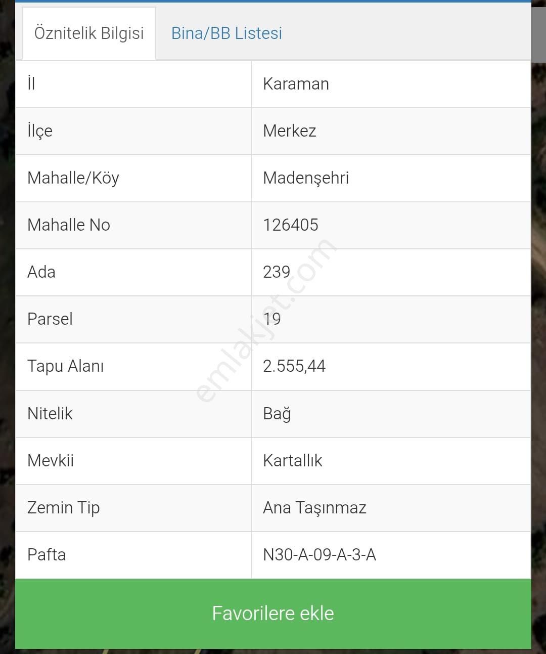 Emlaknomi'den Madenşehri 2500 M2 Elektrik Şebeke Suyu Alınır Yolu Var - Görsel 2
