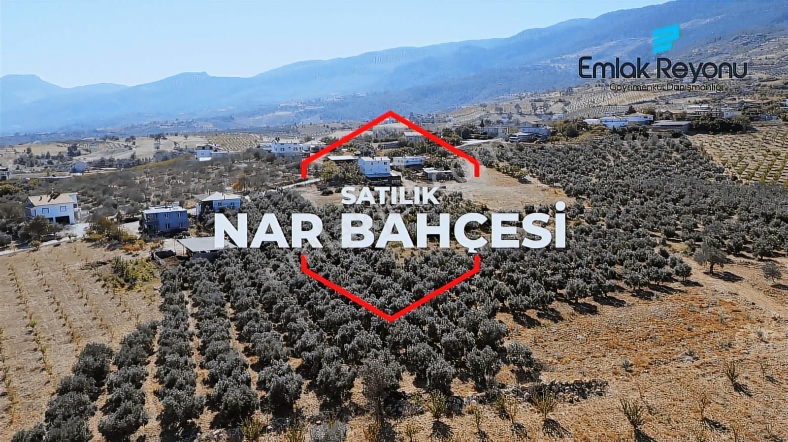 Emlak Reyonu Mut Işıklar Köyünde Nar Bahçesi Satıyor