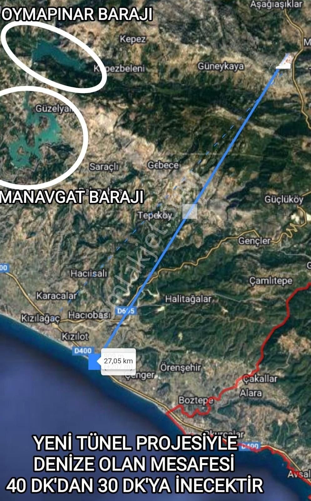 Antalya Akseki'de Satılık Bağ &bahçe Muhteşem Fiyat Kaçırmayınız - Görsel 4