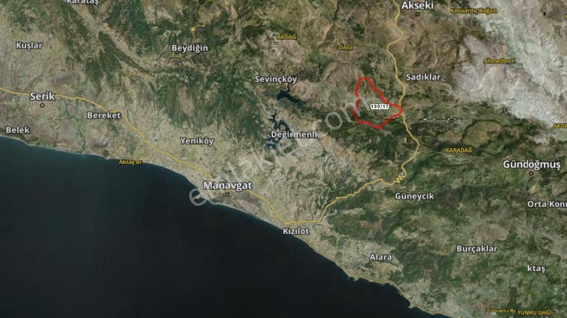 Antalya Akseki'de Satılık Bağ &bahçe Muhteşem Fiyat Kaçırmayınız - Görsel 4