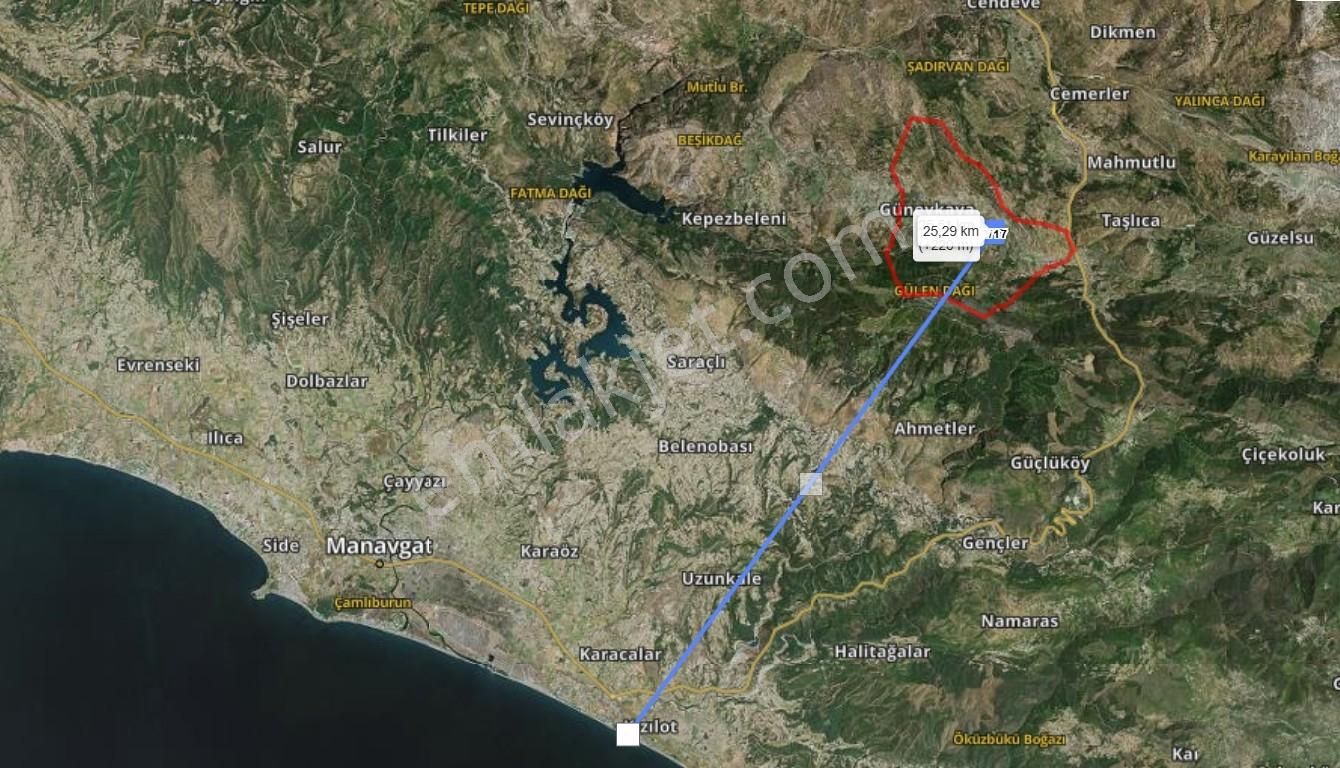 Antalya Akseki'de Satılık Bağ &bahçe Muhteşem Fiyat Kaçırmayınız - Görsel 11