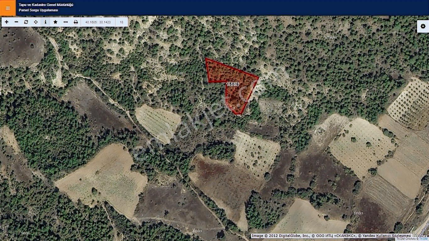 Başkan Emlaktan Satılık Bilecik Merkez Deresakarı 2.885 M2 Bağ - Görsel 5