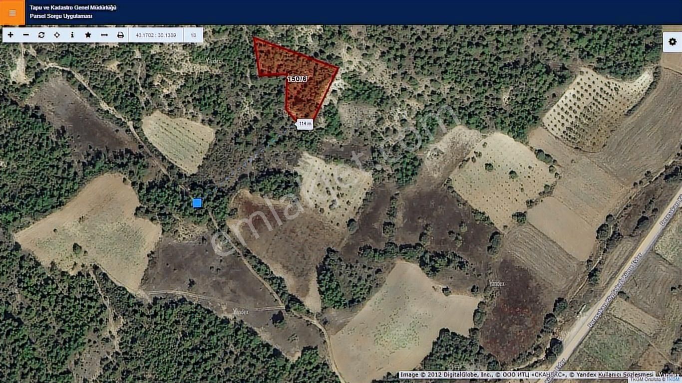 Başkan Emlaktan Satılık Bilecik Merkez Deresakarı 2.885 M2 Bağ - Görsel 7