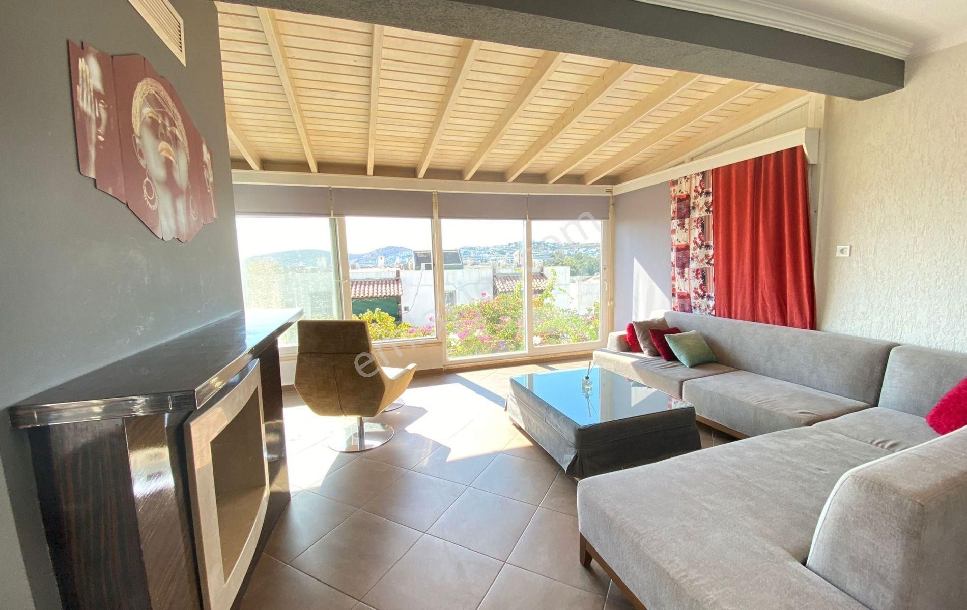 Bodrum Yazlık Kiralık Eşyalı 2+1 Daire Denize 50 Mt. - Görsel 8