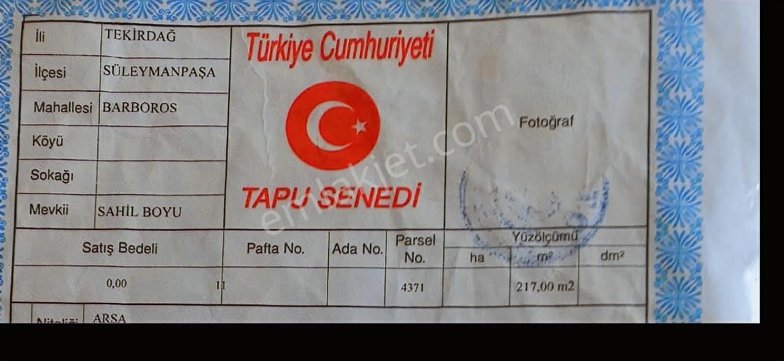 Tekirdağ Sahil Boyu Nda Denize 100 M. Muhteşem Villa Arsası - Görsel 28