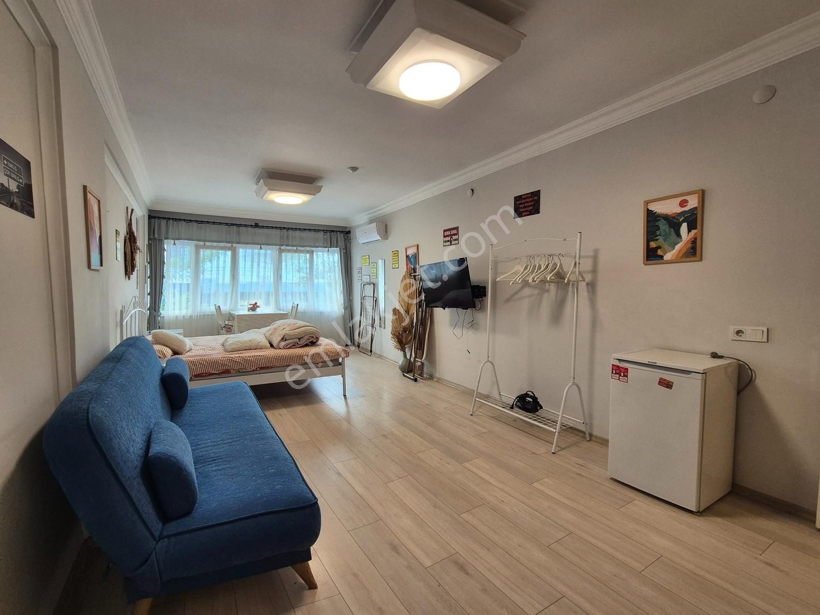 Şehir Merkezinde Tramvay Yanı Eşyalı Kiralık 1+0 Daire - Görsel 15