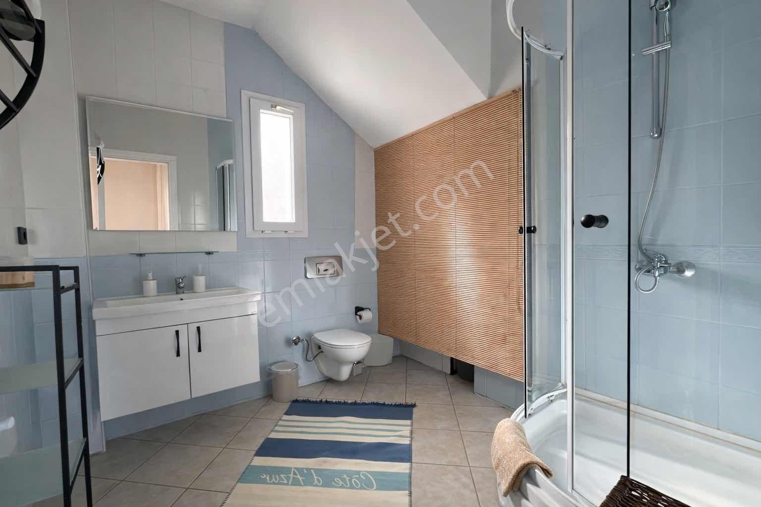 Turgutreiste Deniz Manzaralı, Full Eşyalı Dubleks Yıllık - Görsel 16