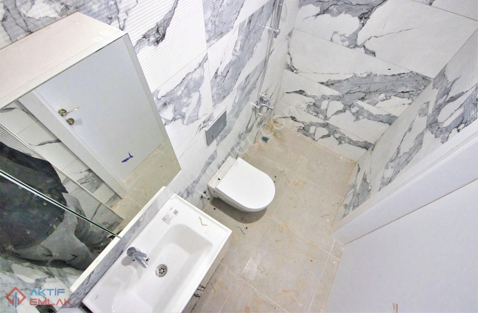 Aktiften Akçayda Sıfır Binada Modern Tasarımlı Geniş 2+1 Daire - Görsel 25