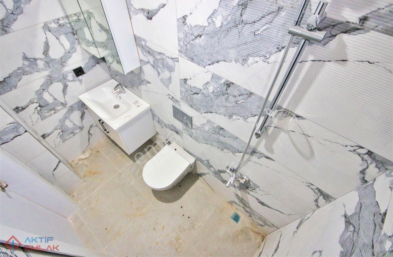 Aktiften Akçayda Sıfır Binada Modern Tasarımlı Geniş 2+1 Daire - Görsel 30