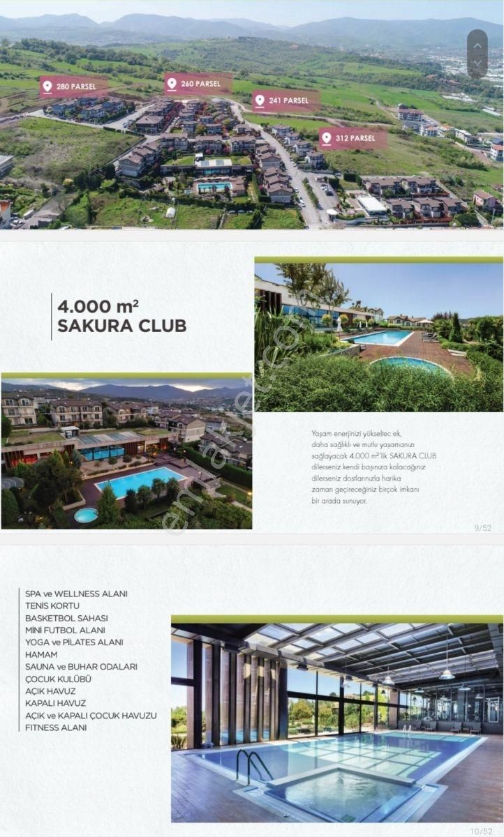 Sakurapark 2 4+1 Tripleks Villa Full Doğa Manz. Önü Kapanmaz - Görsel 4