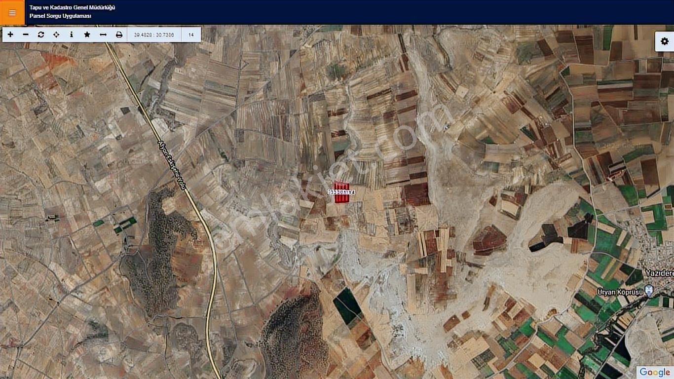 Başkan Emlaktan Satılık Seyitgazi İkiçeşme 54.550 M2 Tarla . - Görsel 25