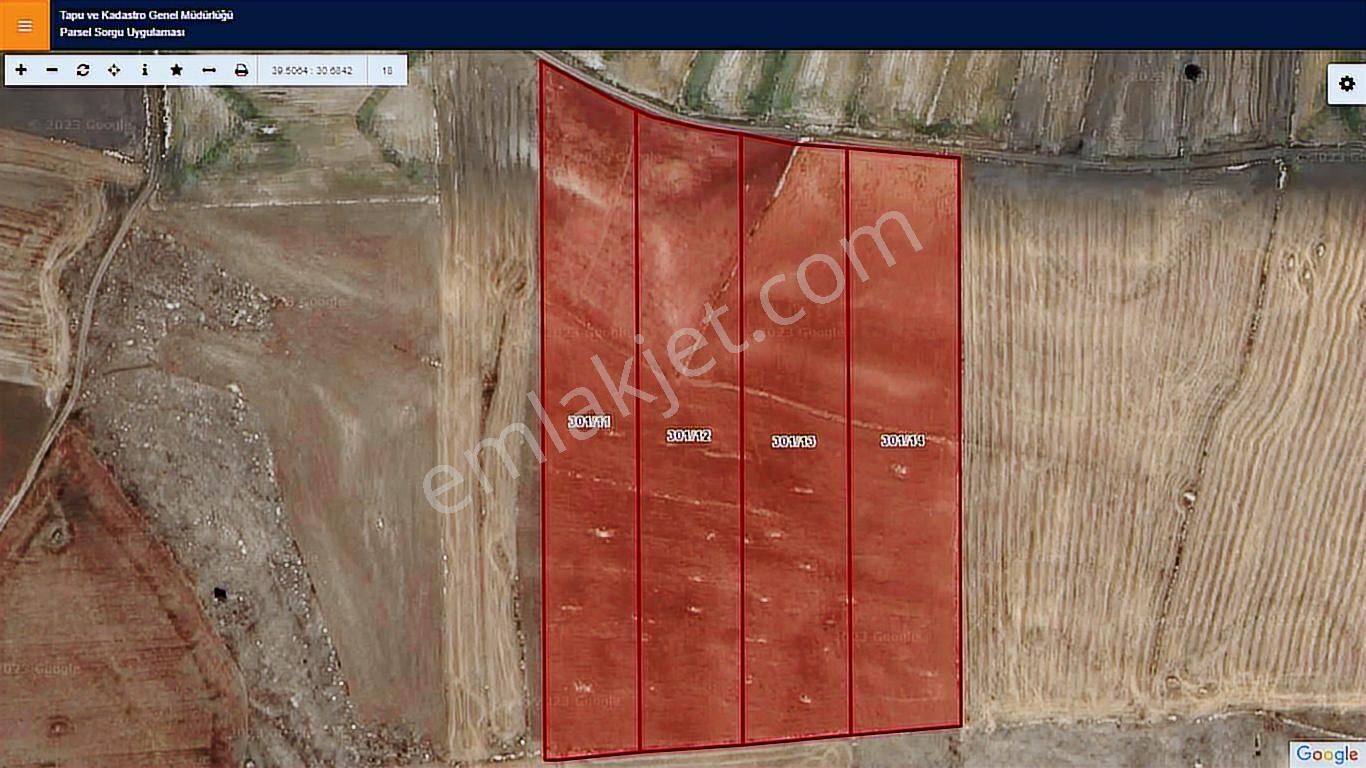 Başkan Emlaktan Satılık Seyitgazi İkiçeşme 54.550 M2 Tarla . - Görsel 18