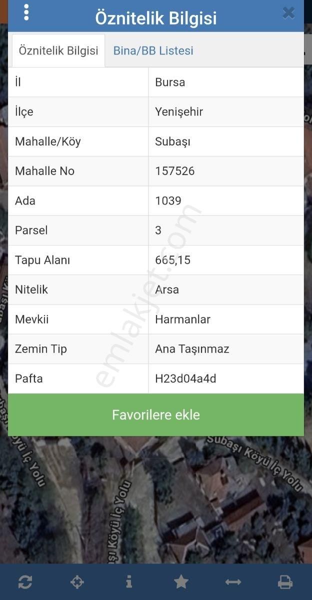 Bursa Yenişehir Subaşı Mah.'de (665 M²) Konut İmarlı Arsa - Görsel 26