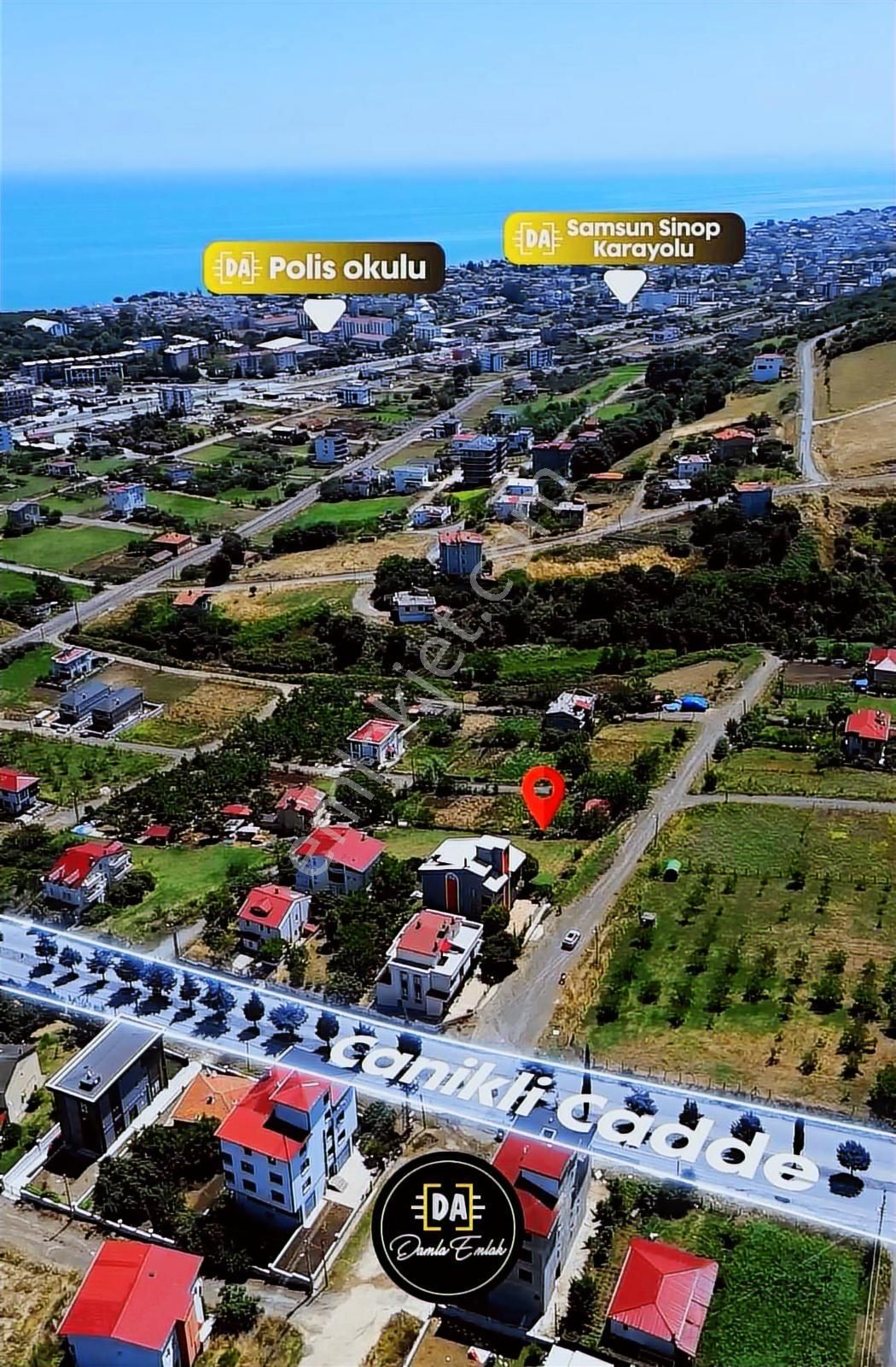 Damla'dan Çatalçam'da Acil Satılık Deniz Manzaralı Arsa - Görsel 8