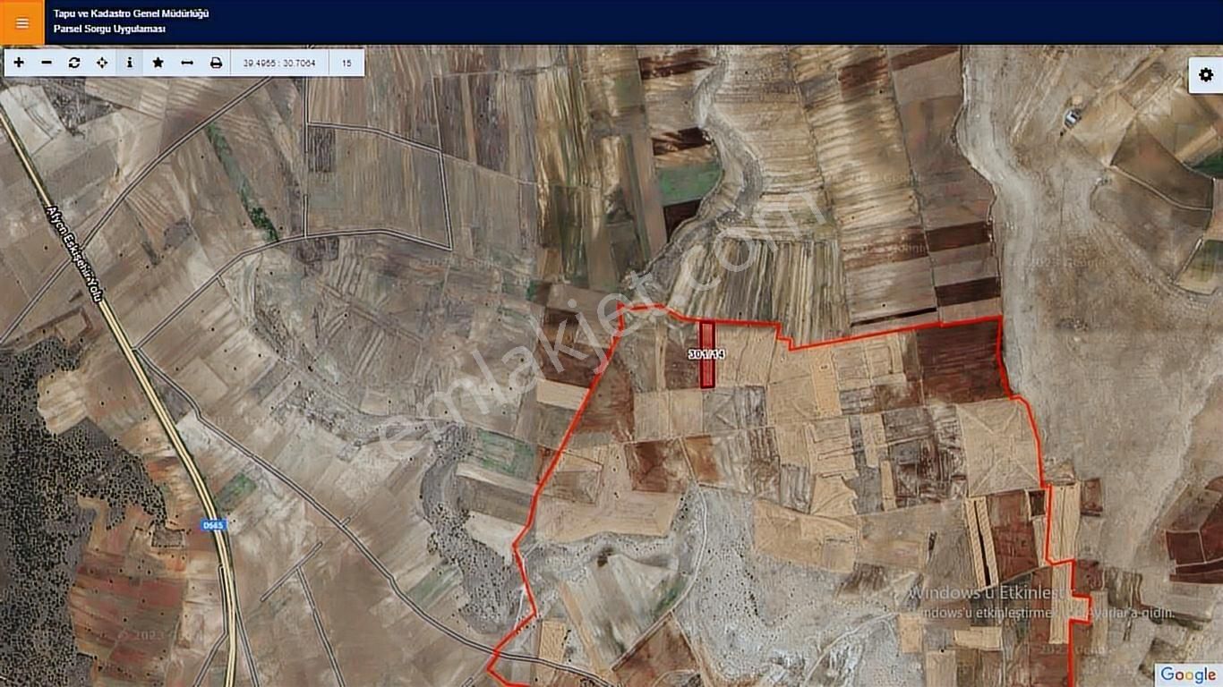 Başkan Emlaktan Satılık Seyitgazi İkiçeşme'de 13.610 M2 Tarla - Görsel 8
