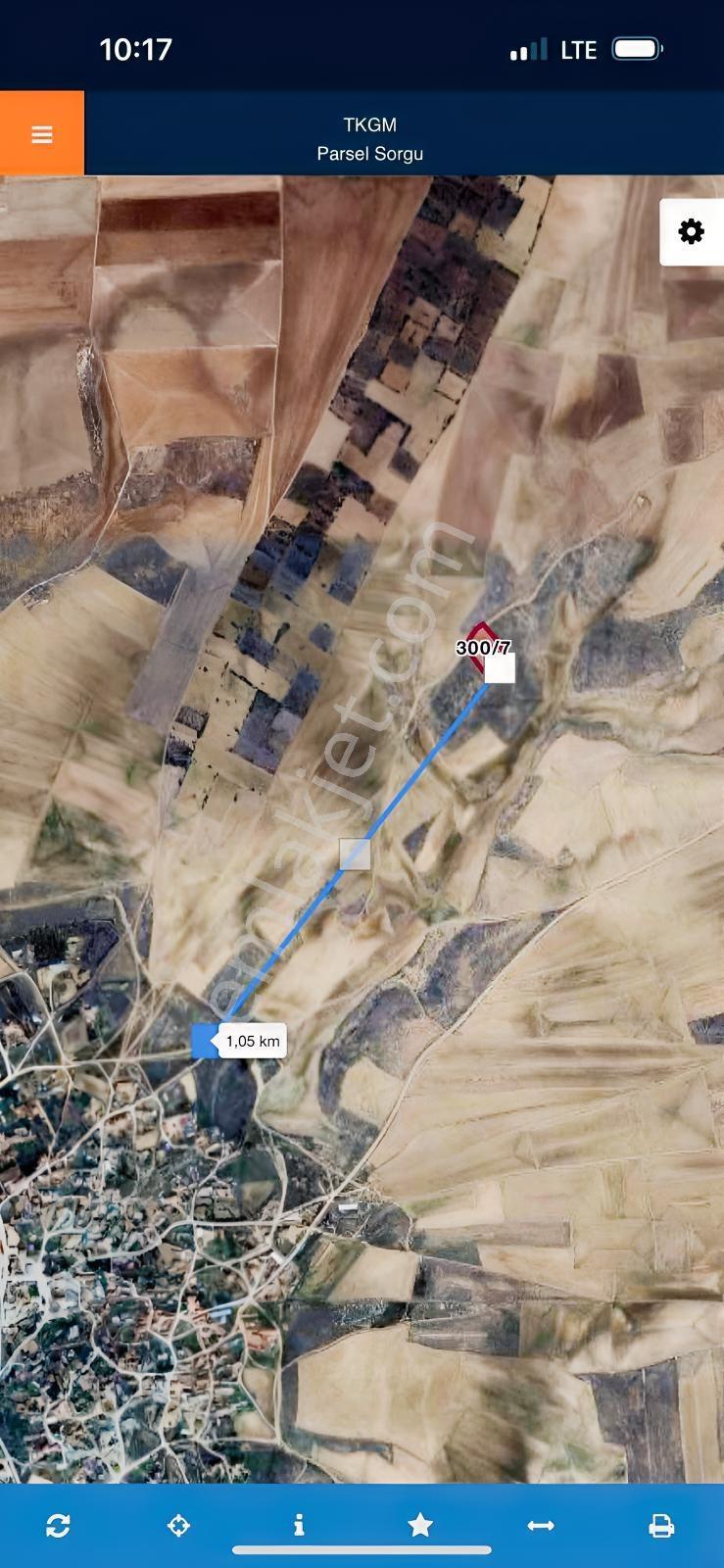 Konya Kadınhanında 5250 Metre Kelepir Tarla