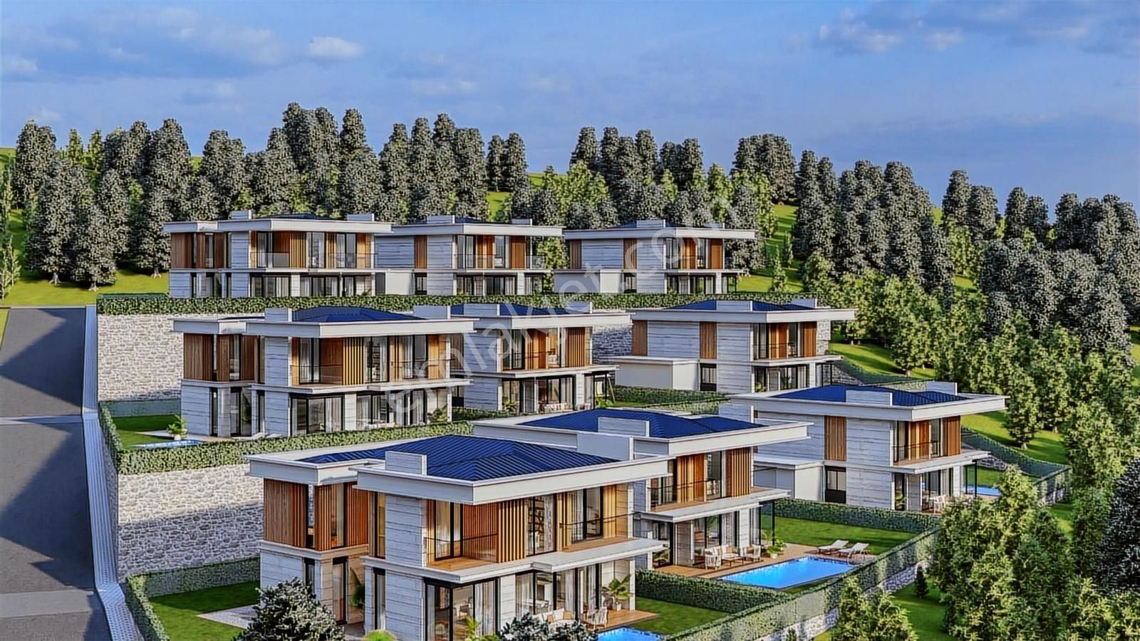 Ordu Da Deniz Ve Doğa Manzaralı Müstakil Havuzlu Villalar - Görsel 4