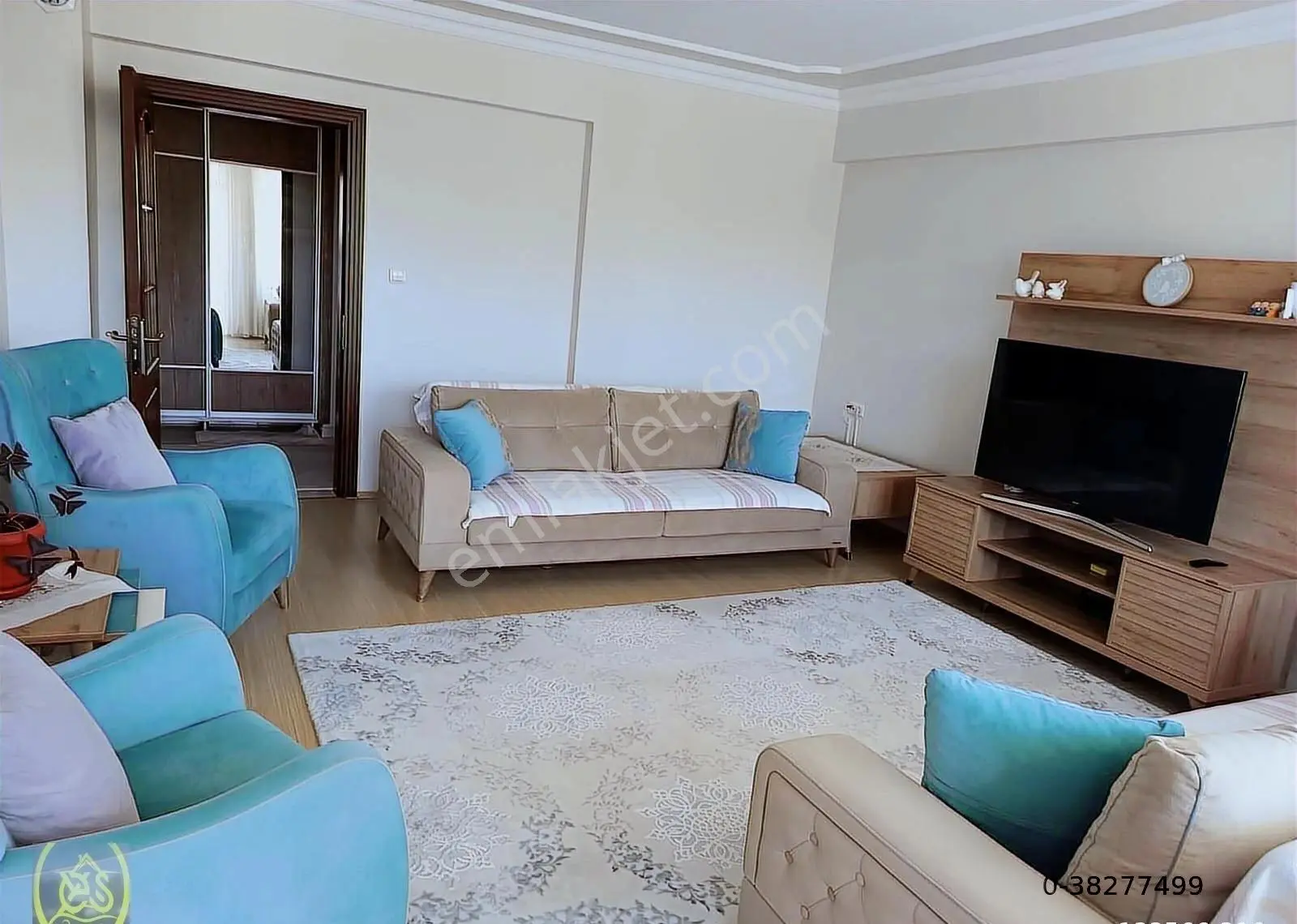 Erzincan Mimar Sinan Mah. Or-ka 2 Sitesi Muhteşem Konum 3+1daire