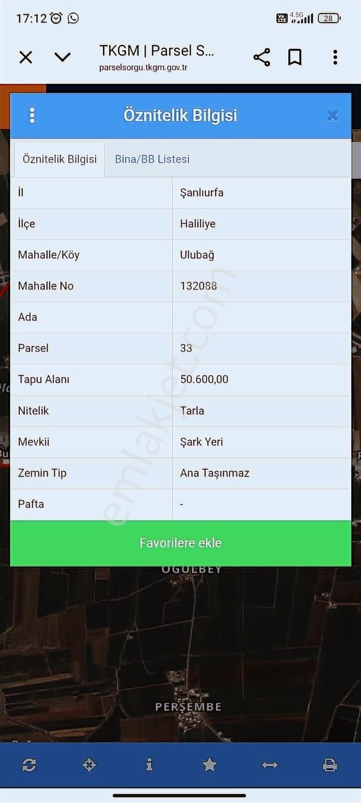 Cb'dan Ulubağda Yatırımlık Fırsat Tarla - Görsel 7