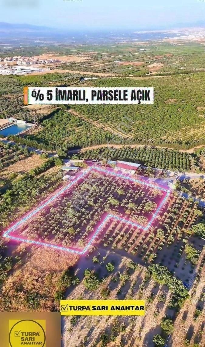 Manisa Sancaklı Bozköy'de Asfalt Yol Cep. Satılık Tek Tapu Arazi - Görsel 12