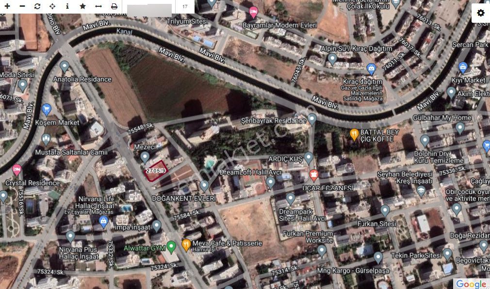 Tek Tapu / Gürselpaşa'da Bulvar Üzeri / 984 M2 / 1,2 Yoğunluk / Konut + Ticari 1.5 Milyon Euro - Görsel 8