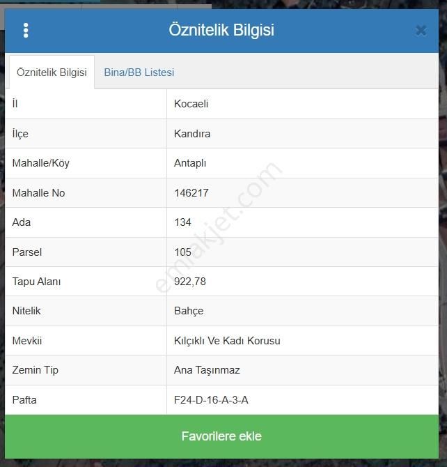 Kandıra Antaplı Mah. Merkezde %40 İmarlı Satılık Arsa - Görsel 5
