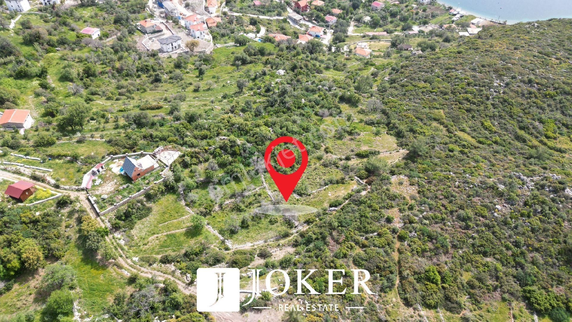 Joker: Marmaris Söğüt Deniz Manzaralı Kıymetli Konumda Satılık Tarla - Görsel 3