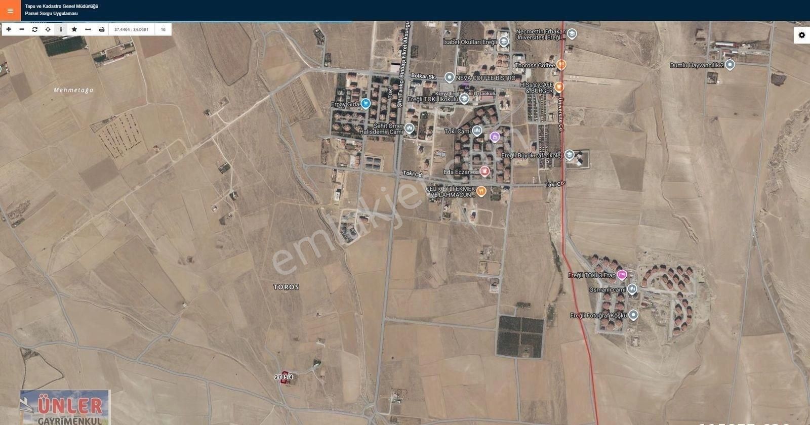 Toros Mahallesinde 909 Metrekare 3 Kata İmarlı Arsa - Görsel 9