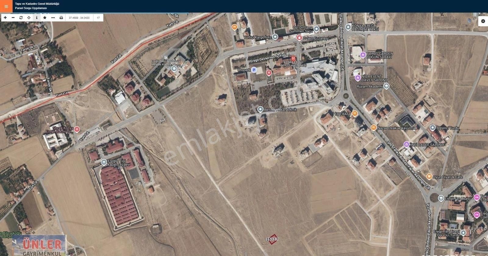 Toros Mahallesi Hastane Üzerinde 677 Metrekare Arsa - Görsel 11