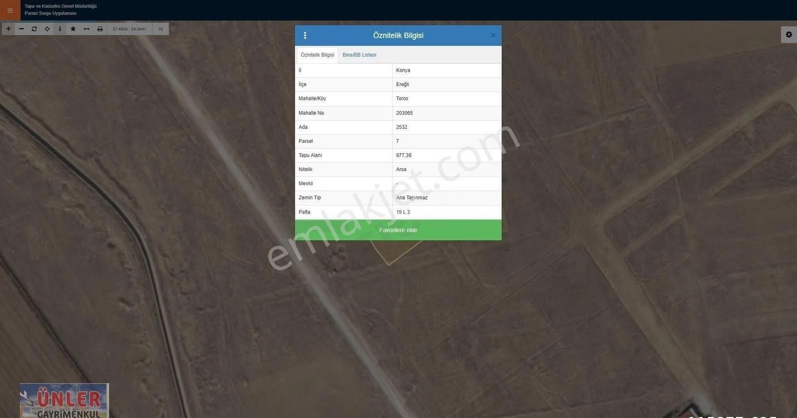 Toros Mahallesi Hastane Üzerinde 677 Metrekare Arsa - Görsel 8