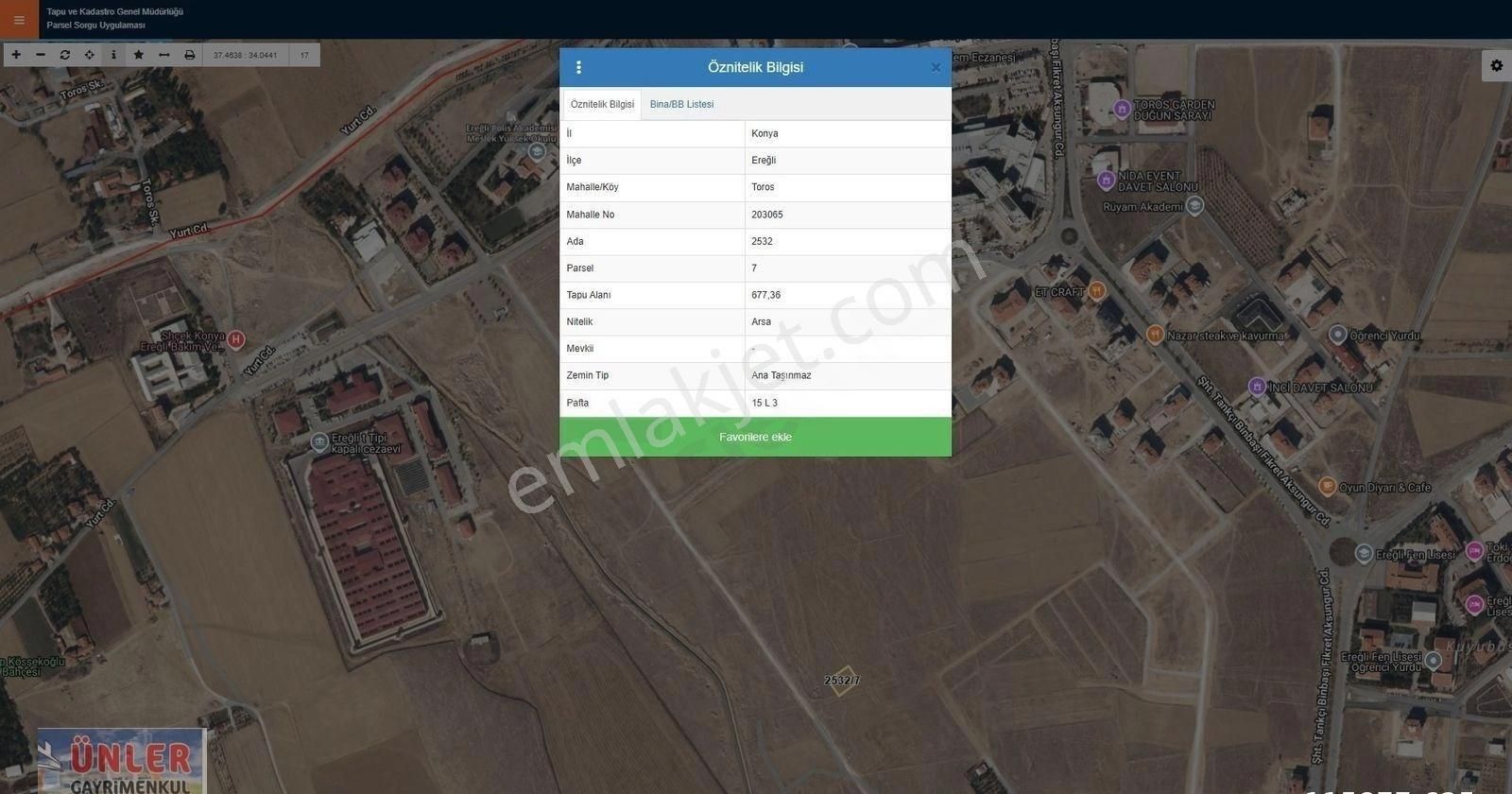 Toros Mahallesi Hastane Üzerinde 677 Metrekare Arsa - Görsel 4