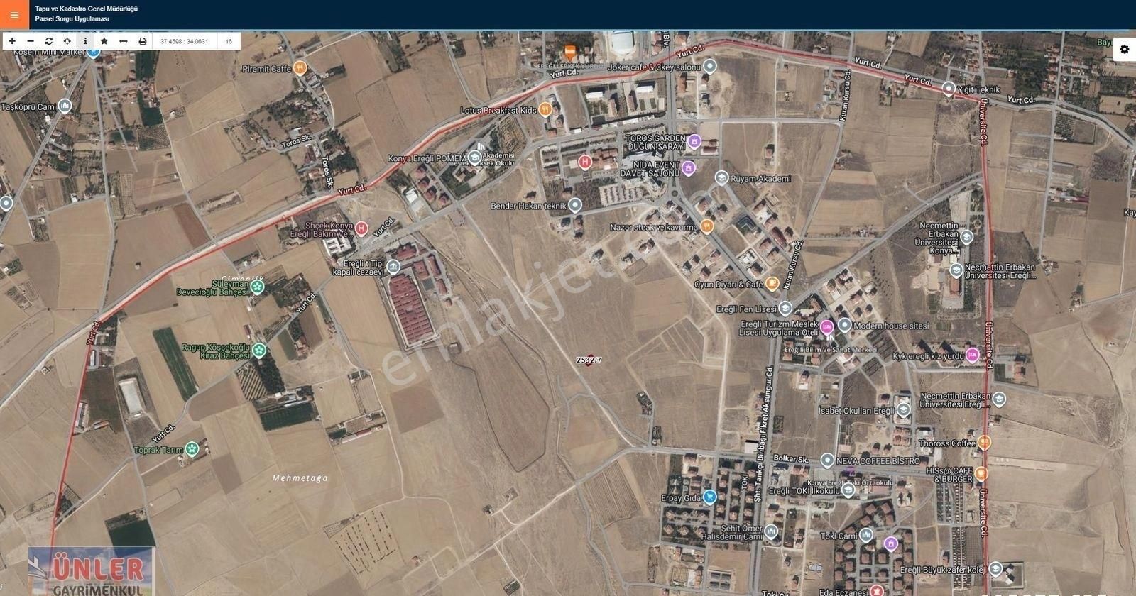 Toros Mahallesi Hastane Üzerinde 677 Metrekare Arsa - Görsel 5