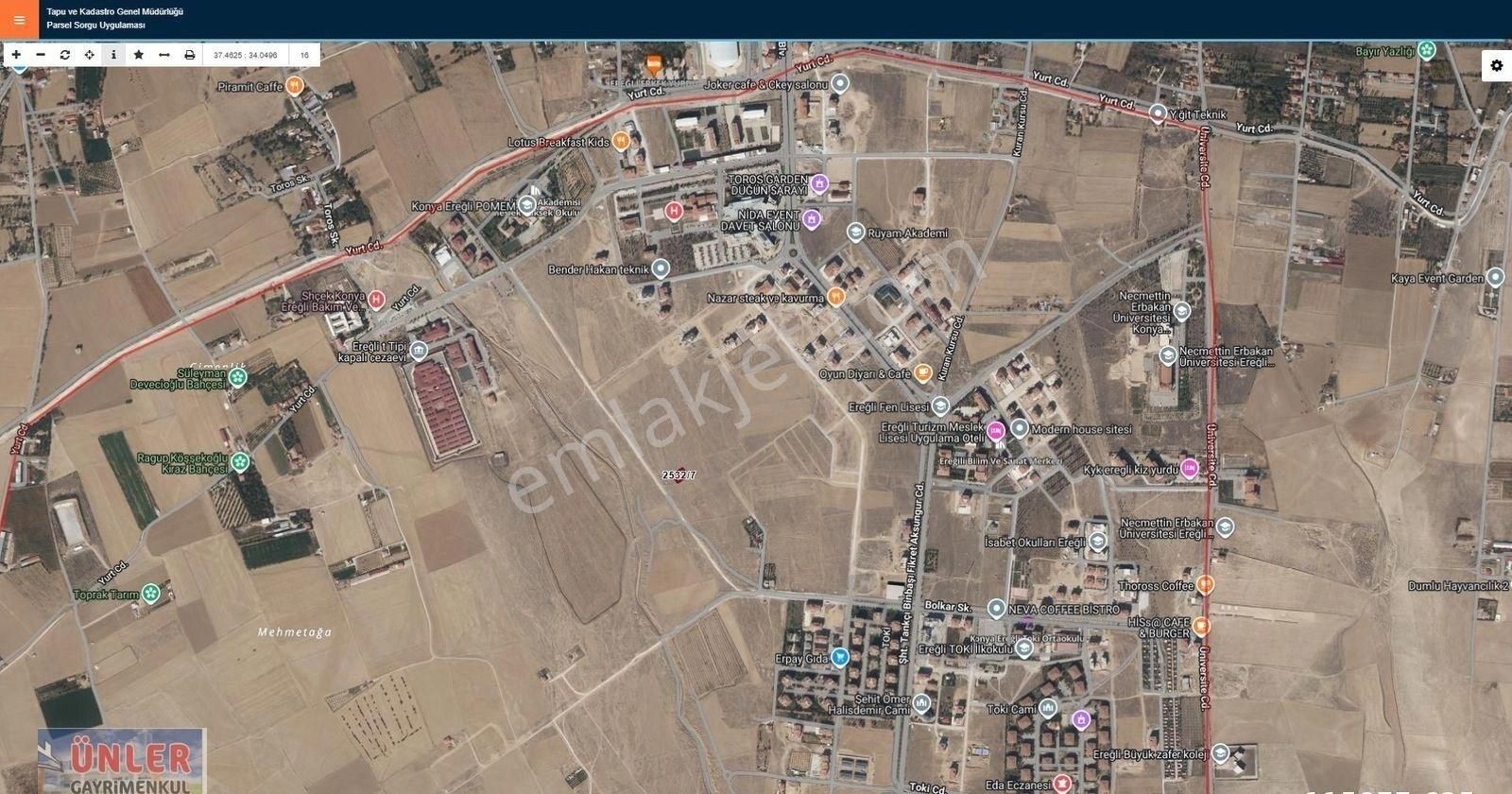 Toros Mahallesi Hastane Üzerinde 677 Metrekare Arsa - Görsel 2