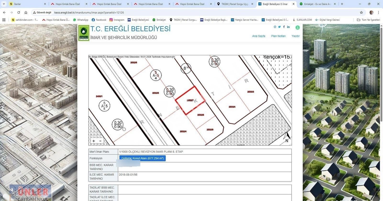 Toros Mahallesi Hastane Üzerinde 677 Metrekare Arsa - Görsel 7